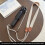 Multi Wear Camera Shoulder Strap Quick Detachable Buckle Length Adjustable Camera for  Osmo Pocket 3 White 2
