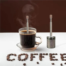 Portable French Coffee and Tea Press Maker,Stainless Steel Coffee Filter and Tea Press Maker,Reusable Coffee Press Maker