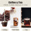 Portable French Coffee and Tea Press Maker,Stainless Steel Coffee Filter and Tea Press Maker,Reusable Coffee Press Maker 5