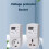 Protection over Voltage Protector Relay Socket AC220V 16A Electronic Multifunctional Plug Socket EU Plug 6