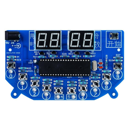 DIY Electronic Game Kits Whack-A-Mole Game Rapid Response Tester for Beginners and Hobbyists 2