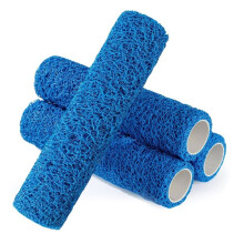 4Pcs Textured Paint Roller Set, 9" Small Textured Roller for Painting Walls Ceiling, Home Improvement Paint Supplies