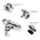2 Pcs Boat Bimini Top Deck Hinge Swivel Mount Deck Hinge with Removable Pin, Swivel Side Mount, Bimini Top Hardware 4