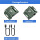 Extensor  Compatível com Ethernet 1080P, Extensor Ethernet Compatível com  com POC e Cópia EDID 2