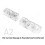For TRIMUI BRICK Transparent Back Keycaps Set Replacement Back Keycaps Translucent Keycaps 3 Height Combo Set Game 3