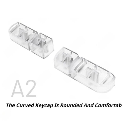 For TRIMUI BRICK Transparent Back Keycaps Set Replacement Back Keycaps Translucent Keycaps 3 Height Combo Set Game 2