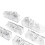 For TRIMUI BRICK Transparent Back Keycaps Set Replacement Back Keycaps Translucent Keycaps 3 Height Combo Set Game 1