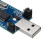 2PCS CH341A Programmer Module USB to UART IIC TTL ISP EPP/MEM Parallel Port Converter Onboard Operating Indicator 6