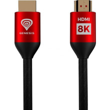HDMI-kabel - GENESIS - NKA-1994 - 3 meter - Zwarte kleur - Hoge kwaliteit