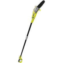 RYOBI - Elagueur sur perche 750 W - guide 20 cm incliné à 15- 10 m/s - tube d'extension 90 cm - guide incliné à 15 - RPP750S