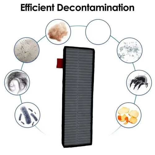 Replaceable Roller Cloth Side Brush Dust Bag Filter Accessories for Uwant U300 U300 Max Sweeping Robot Vacuum Cleaner 2
