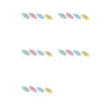 500 Parasols en Papier Mixtes Parapluies pour Accessoires de Boissons Tropicales de Fête