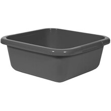Cuvette - CURVER - Vierkante Bak 15L - Duurzaam Kunststof - Ergonomische Handvatten - Stapelbaar