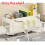 (White)Space Aluminum Wall Mount Organizer For Kitchen Utensils And Personal Care Items 1