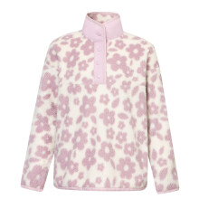 (9-10 Years, Vanilla/Powder Lilac) Regatta Childrens/Kids Eva Floral Fleece Top