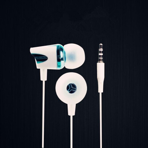 (rose red)Auriculares con control de cable intrauditivo con micrófono 1