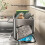 (Gray)Space Aluminum Wall Mount Organizer For Kitchen Utensils And Personal Items Care 5