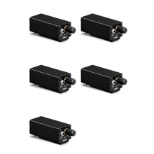 5X in Ear Monitor Amplifier Portable Stereo Headphone Amp with XLR Input Volume Adjustment Plug  for Musician