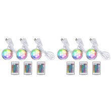 6X RGB LED Lamp Kit 001 for  3D Printers with Remote Control and USB Power