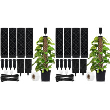 2Ensemble Tuteur en Mousse pour Monstera, Plantes D'Intérieur, 113 cm, Support pour Monstera et Lierre, pour la Plantation au Jardin