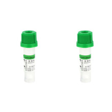 200X 0.5ml Sterile Micro-Tube Collection with Heparin Sodium and Green Cap