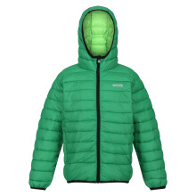 (5-6 Years, Rooibos Tea/Black) Regatta Childrens/Kids Marizion Hooded Padded Jacket