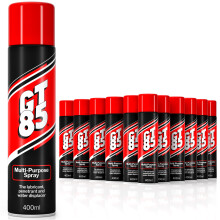 GT85 Multi-Purpose Oil Spray, Lubricant for Bike & Tools 400ml (Pack of 12)