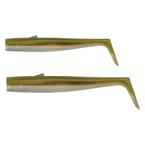 Savage Gear V2 Weedless Sandeel 11.5cm: Lemon Back 2