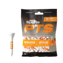 Pride Golf Tee Mens Professional System Mini Tee, 1-1/2-Inch- 90 Count (White), Golf Tees, Bag Of 90 EU