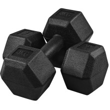 Yaheetech 2x4kg Hex Dumbbells Set, Sold in Pair Free Weight Set Training