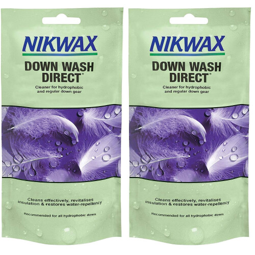 Nikwax Down Wash Direct 100 ml (Pack of 2)