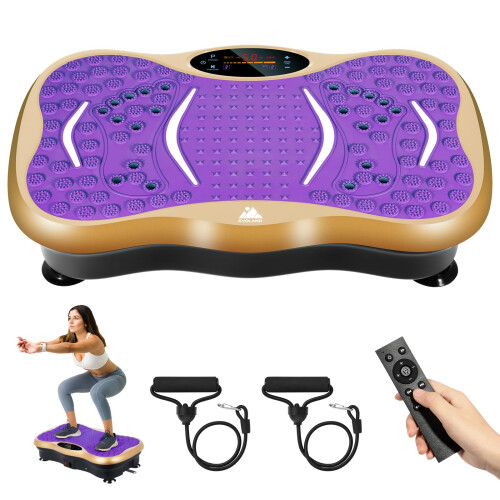 EVOLAND Vibration Plate Exercise Machine, Fitness Vibration Trainer 1