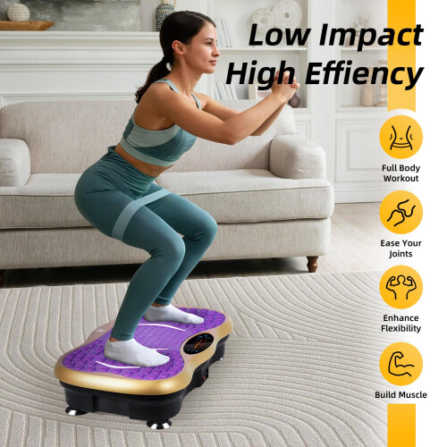 EVOLAND Vibration Plate Exercise Machine, Fitness Vibration Trainer 1