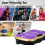 EVOLAND Vibration Plate Exercise Machine, Fitness Vibration Trainer 8