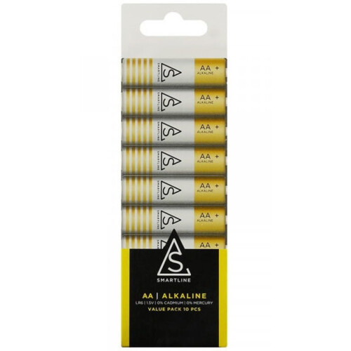AA LR6 Smartline alcalines, paquet de 10