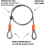 Kryptonite Kryptonite Kryptoflex 4 ft Cable Lock (10 mm x 120 cm) 2