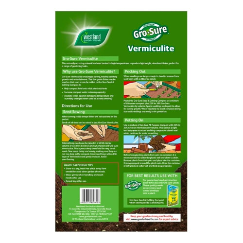 Westland Westland Gro-Sure 10L Vermiculite Pouch 2