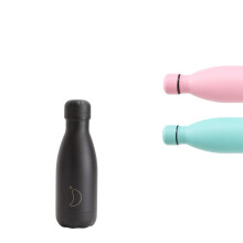 Chilly's Original Water Bottle - All Black - 260ml