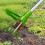 Armo Handheld Weed Puller Long Handle Garden Weeding Tool With 3 Claws Weed Root Puller Grabber 100CM, Black And Green 5