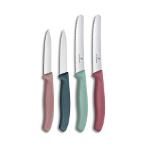 Victorinox Swiss Classic Tomato and Vegetable Knife Set, 4-Piece, 8-11 cm
