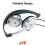 JVC JVC Wired Lightweight Headphones - Black, HA-L50-B-E 3