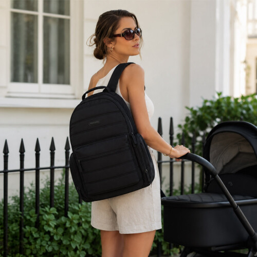 My Babiie Backpack Changing Bag - Black 2