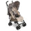 My Babiie MB01 Lightweight Stroller - Fawn Leopard 1