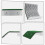 Lawn Turtle Basking Platform Turtle Resting Basking Platform, Simulation Grass Turtle Ramp for Turtle Tank, Reptile L 2