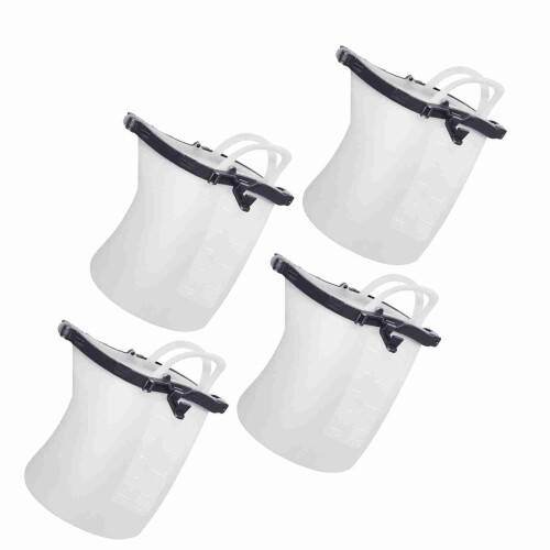 Getränkebeutel Silikon 1,5l mit 4 Strohhalmen 1
