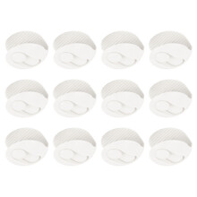 12x Bettdeckenclips Weiß Schnalle Halter