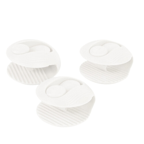 Non-Slip Deckenclips Schnallen Typ Weiß