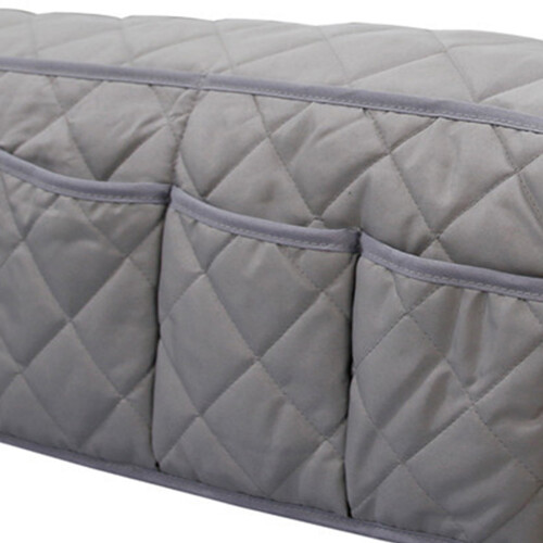 Sofa Aufbewahrungstasche Armlehne Grau Organizer 2
