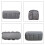Grau Aufbewahrung Organizer Sofa Armlehne Tasche 6