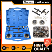 Podofo Kit d'outils de calage moteur essence 3 cylindres, alignement arbre à cames pour Ford 1.0L EcoBoost avec étui